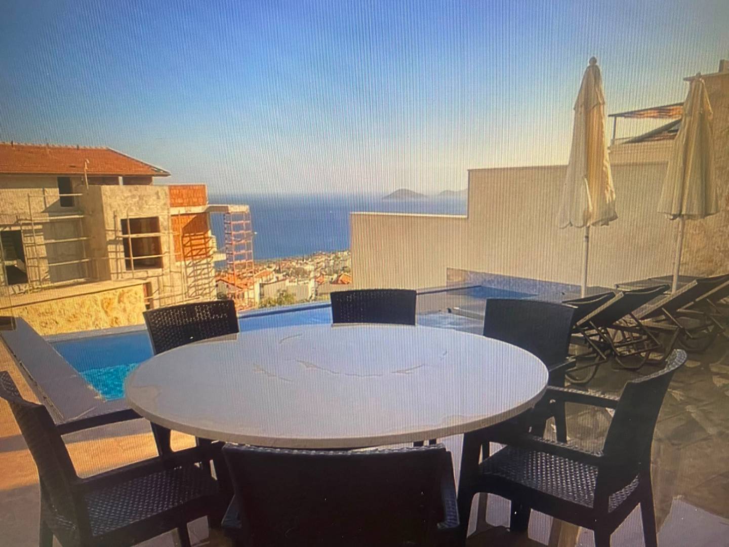 Kaş Kalkan'da Muhteşem Deniz Manzaralı, Özel Havuzlu, 3+1 Villa