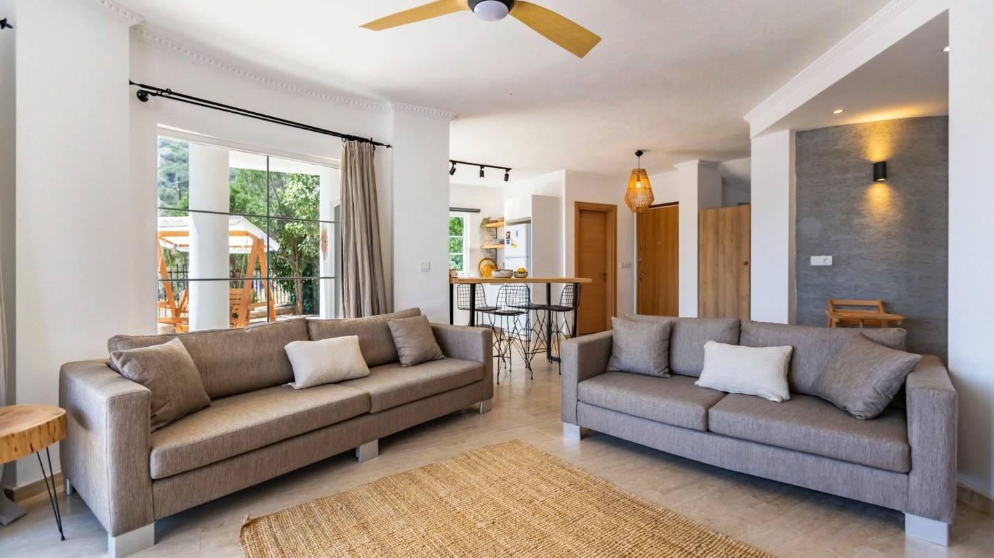 Kaş Kızıltaş'da Enfes Deniz Manzaralı, Özel Havuzlu, Merkezi Villa 46413 — 9