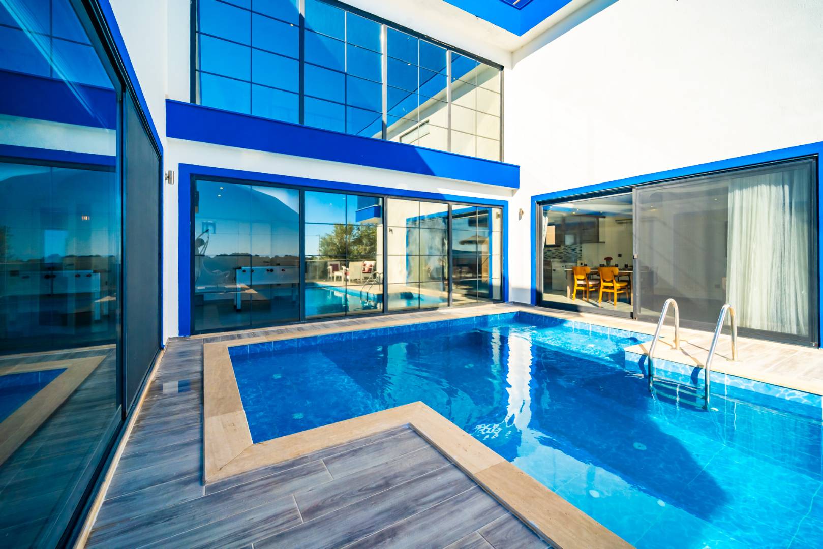 Kaş Kördere'de Sakin Konumda, Özel Havuzlu, Olanaklı Villa 46252 — 5