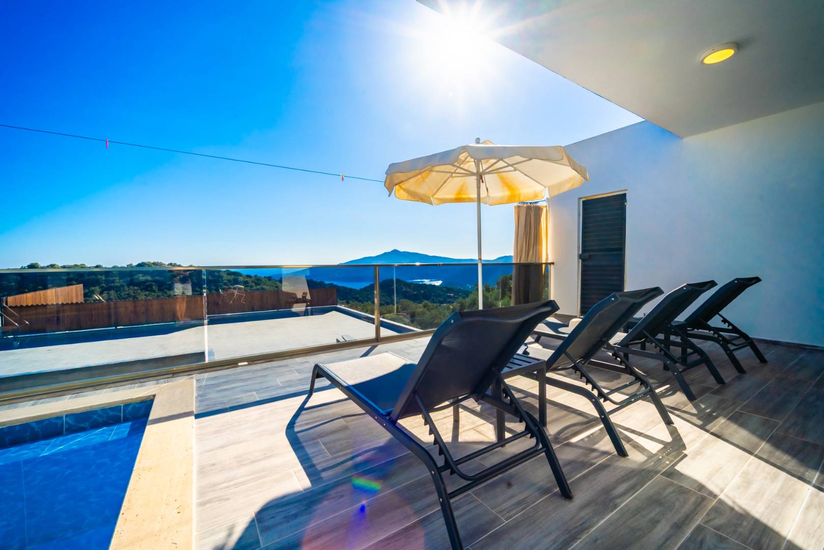Kaş Kördere'de Sakin Konumda, Özel Havuzlu, Olanaklı Villa 46252 — 6
