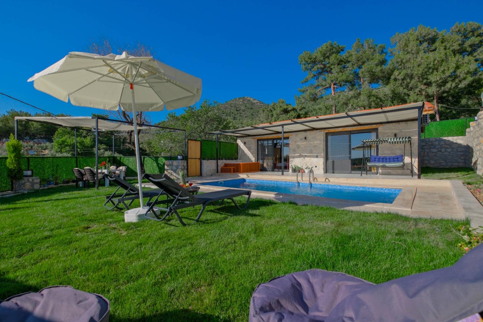 Kaş Ova'da Doğa İle İç İçe, Özel Havuzlu, Korunaklı Villa 46136 — 4