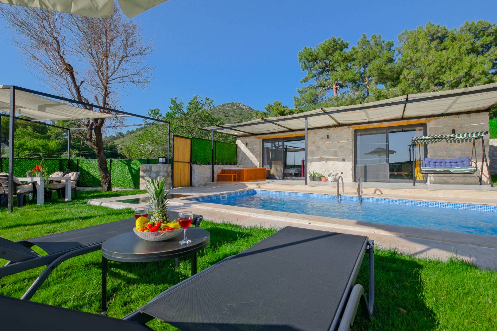 Kaş Ova'da Doğa İle İç İçe, Özel Havuzlu, Korunaklı Villa 46136 — 7