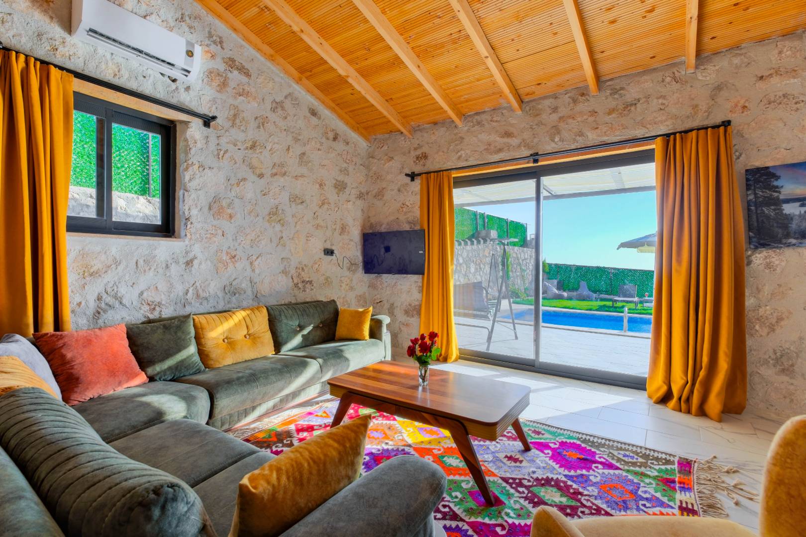 Kaş Ova'da Doğa İle İç İçe, Özel Havuzlu, Korunaklı Villa 46136 — 9