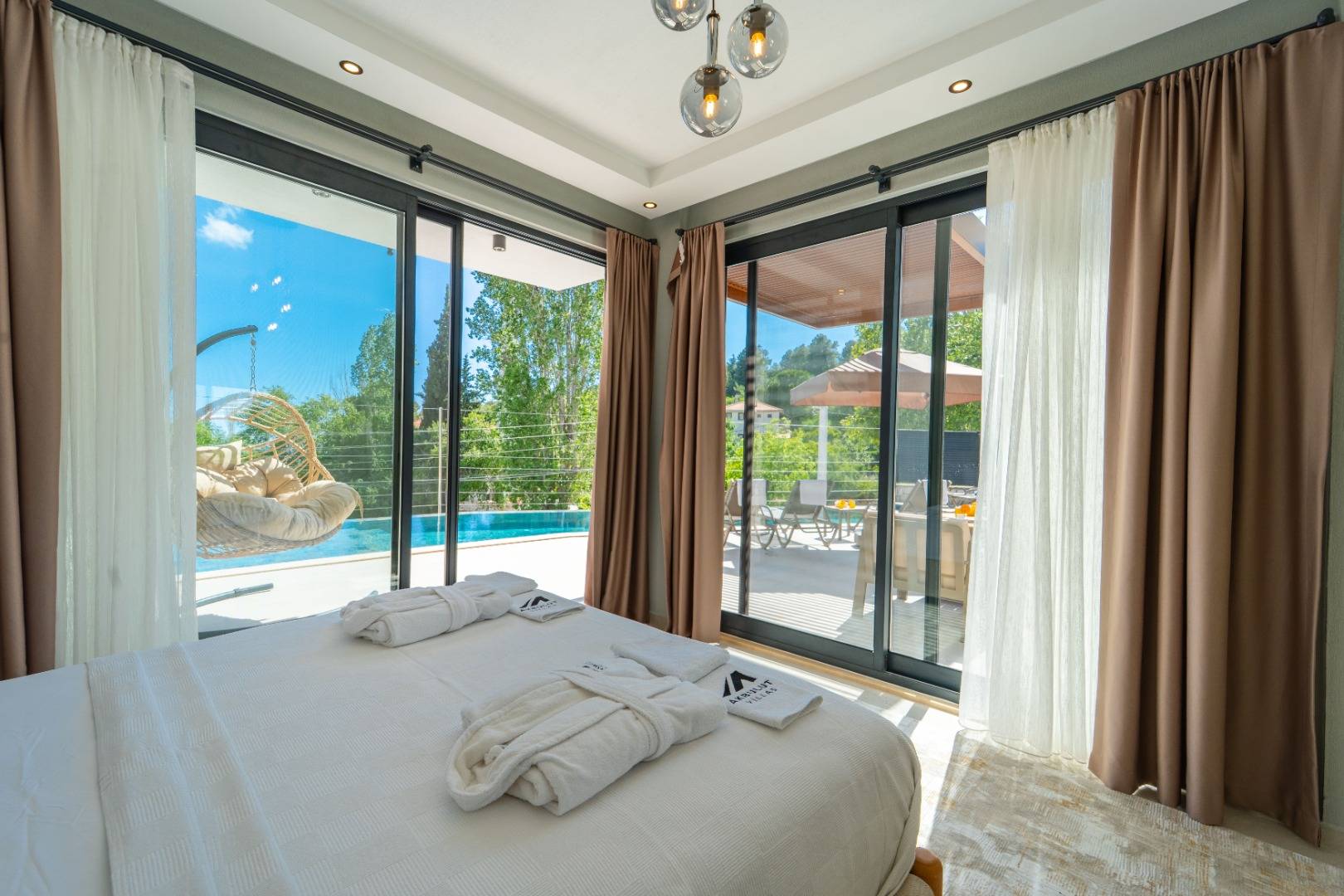 Kaş Pınarbaşı'nda Enfes Doğada, Özel Havuzlu, Kiralık Villa 45768 — 9
