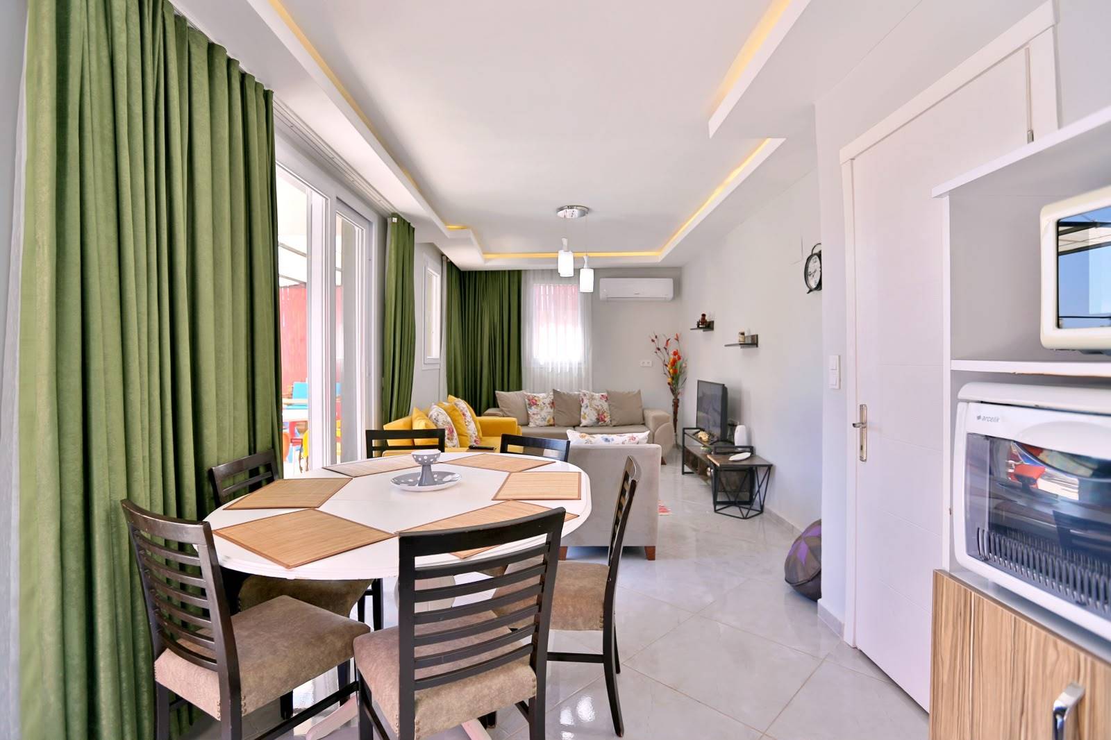 Kaş Sarıbelen'de Doğa İle İç İçe, Özel Havuzlu, 3+1 Villa