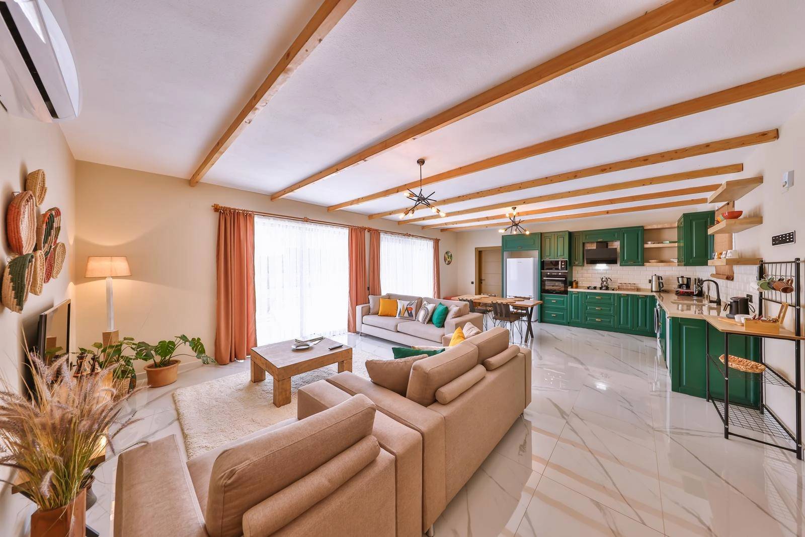 Kaş Sarıbelen'de Doğa İle İç İçe, Özel Havuzlu, 4 Kişilik Villa