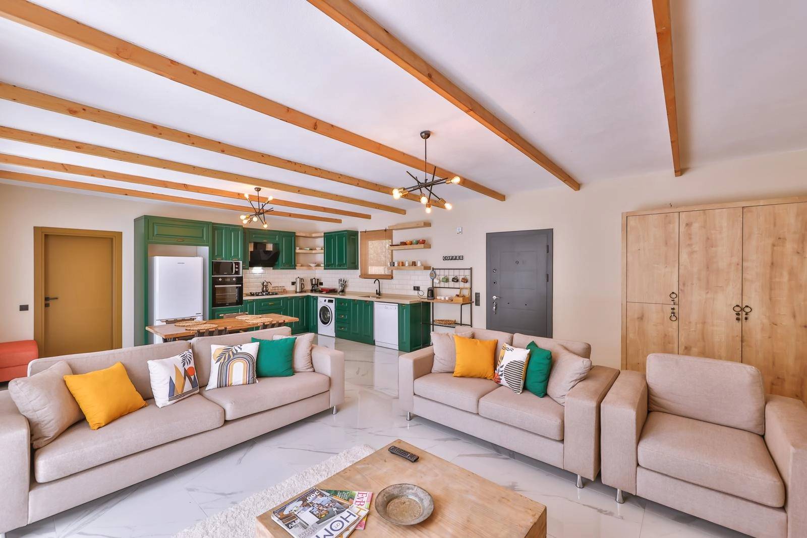Kaş Sarıbelen'de Doğa İle İç İçe, Özel Havuzlu, 4 Kişilik Villa
