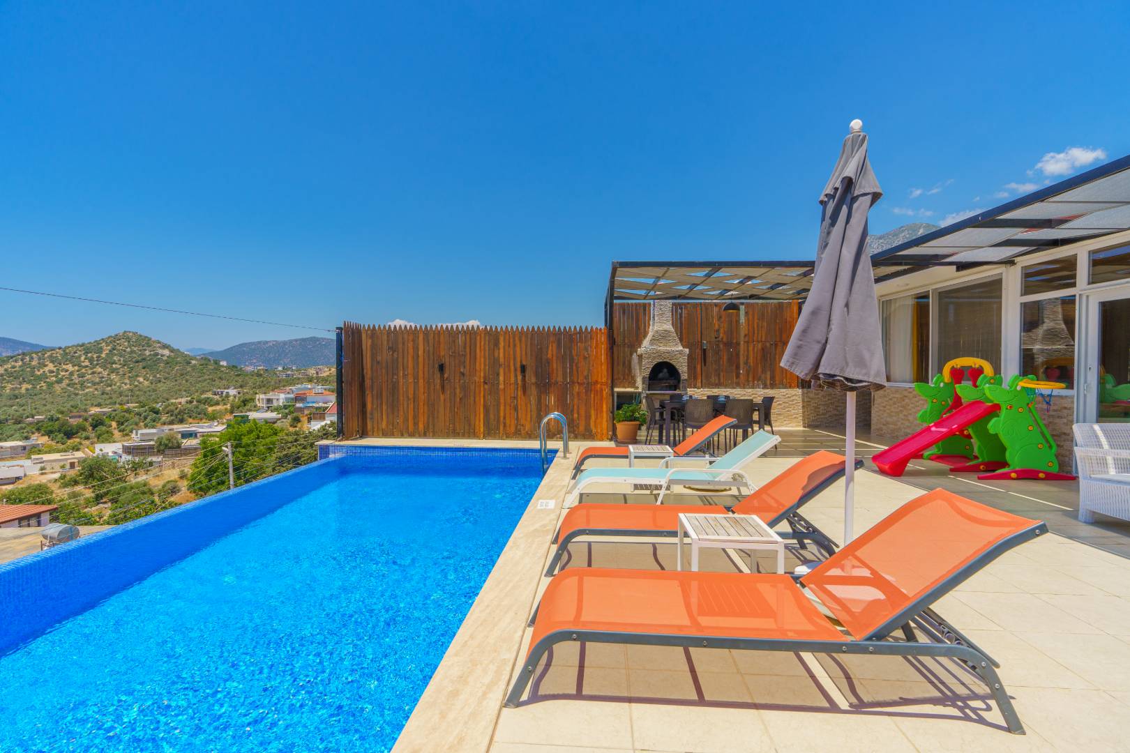 Kaş Ulugöl'de Doğa İçerisinde, Özel Havuzlu ve Jakuzili, Kiralık Villa 40916 — 6