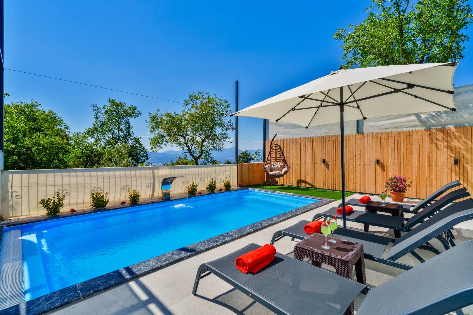 Kaş Üzümlü'de Doğa İle İç İçe, Özel Havuzlu, 5 Kişilik Villa 45932 — 5