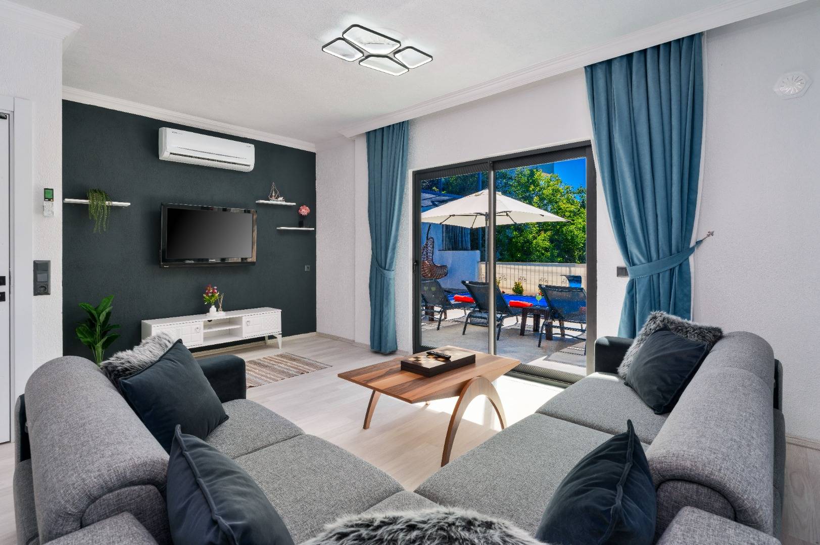 Kaş Üzümlü'de Doğa İle İç İçe, Özel Havuzlu, 5 Kişilik Villa 45932 — 9