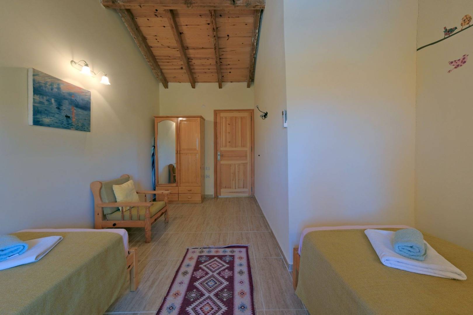 Kaş Üzümlü'de Harika Doğa Manzaralı, Özel Havuzlu, 3+1 Villa