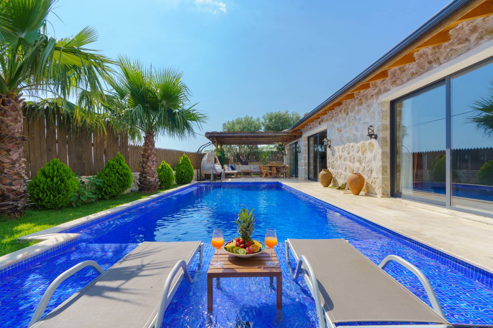 Kaş Üzümlü'de Huzurlu Doğada, Özel Havuzlu, Konforlu Villa 46090 — 4