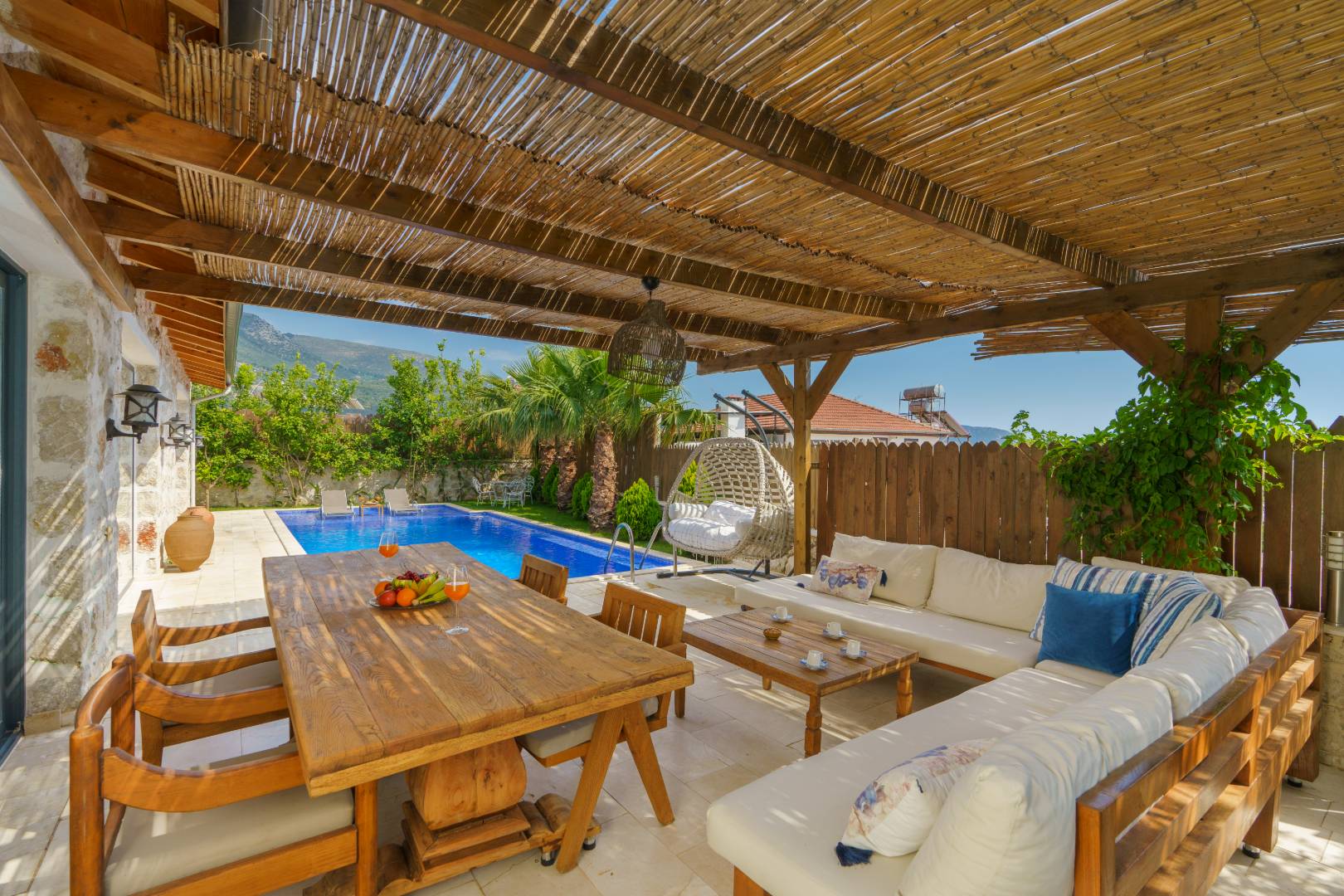 Kaş Üzümlü'de Huzurlu Doğada, Özel Havuzlu, Konforlu Villa 46090 — 7