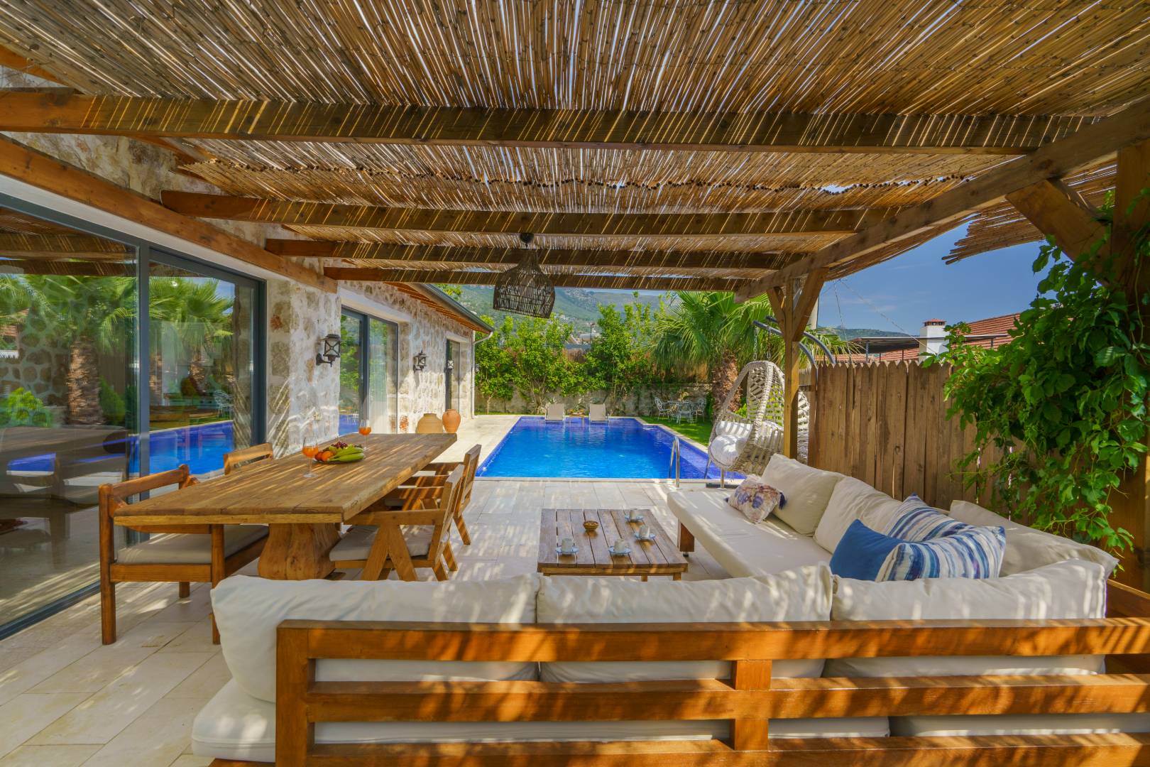 Kaş Üzümlü'de Huzurlu Doğada, Özel Havuzlu, Konforlu Villa 46090 — 8