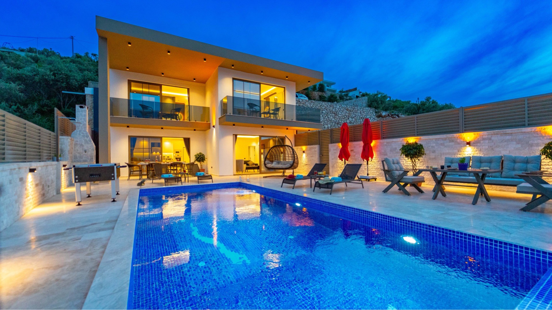 Kaş Yeşilköy'de Huzurlu Doğada, Özel Havuzlu, Korunaklı Villa 46122