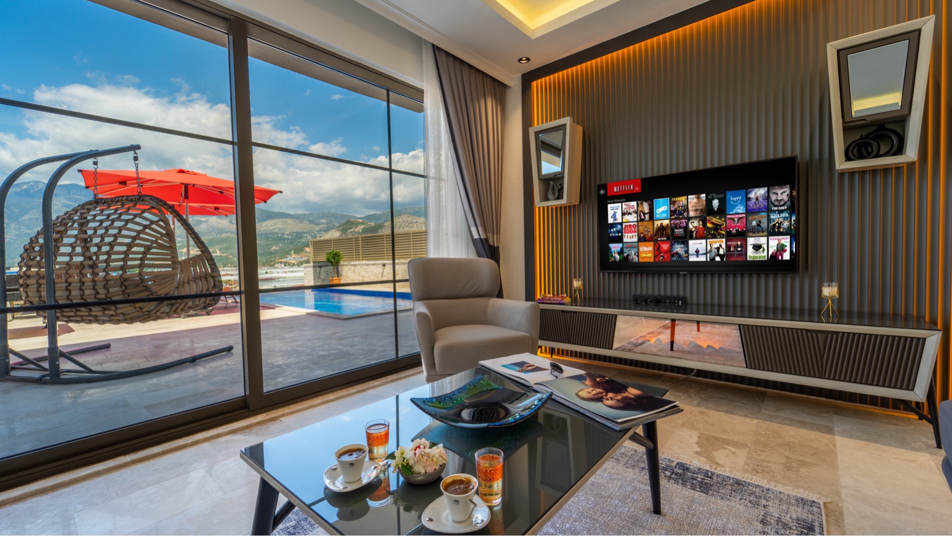 Kaş Yeşilköy'de Huzurlu Doğada, Özel Havuzlu, Korunaklı Villa 46122 — 8