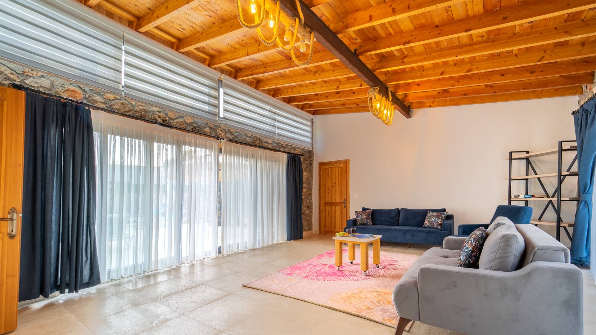 Fethiye Kayaköy'de Otantik Tasarımlı, Özel Havuzlu, Jakuzili Villa