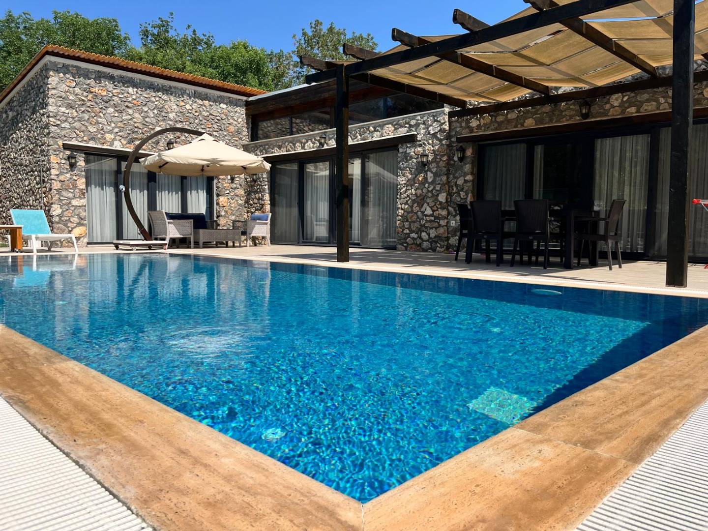 Fethiye Kayaköy'de Geniş Ailelere Uygun, Özel Havuzlu, Bahçeli Villa 46309 — 5
