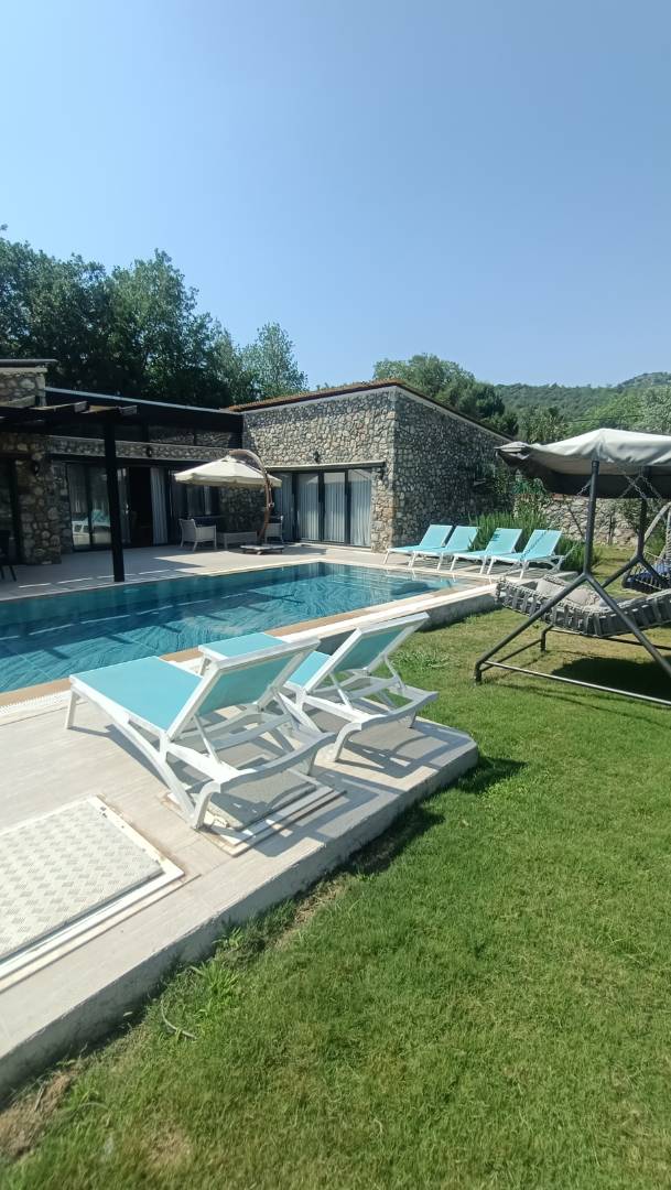 Fethiye Kayaköy'de Doğa İçerisinde, Özel Havuzlu, Geniş Villa 46308 — 2