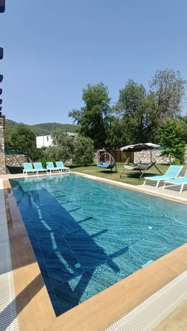 Fethiye Kayaköy'de Doğa İçerisinde, Özel Havuzlu, Geniş Villa 46308 — 4