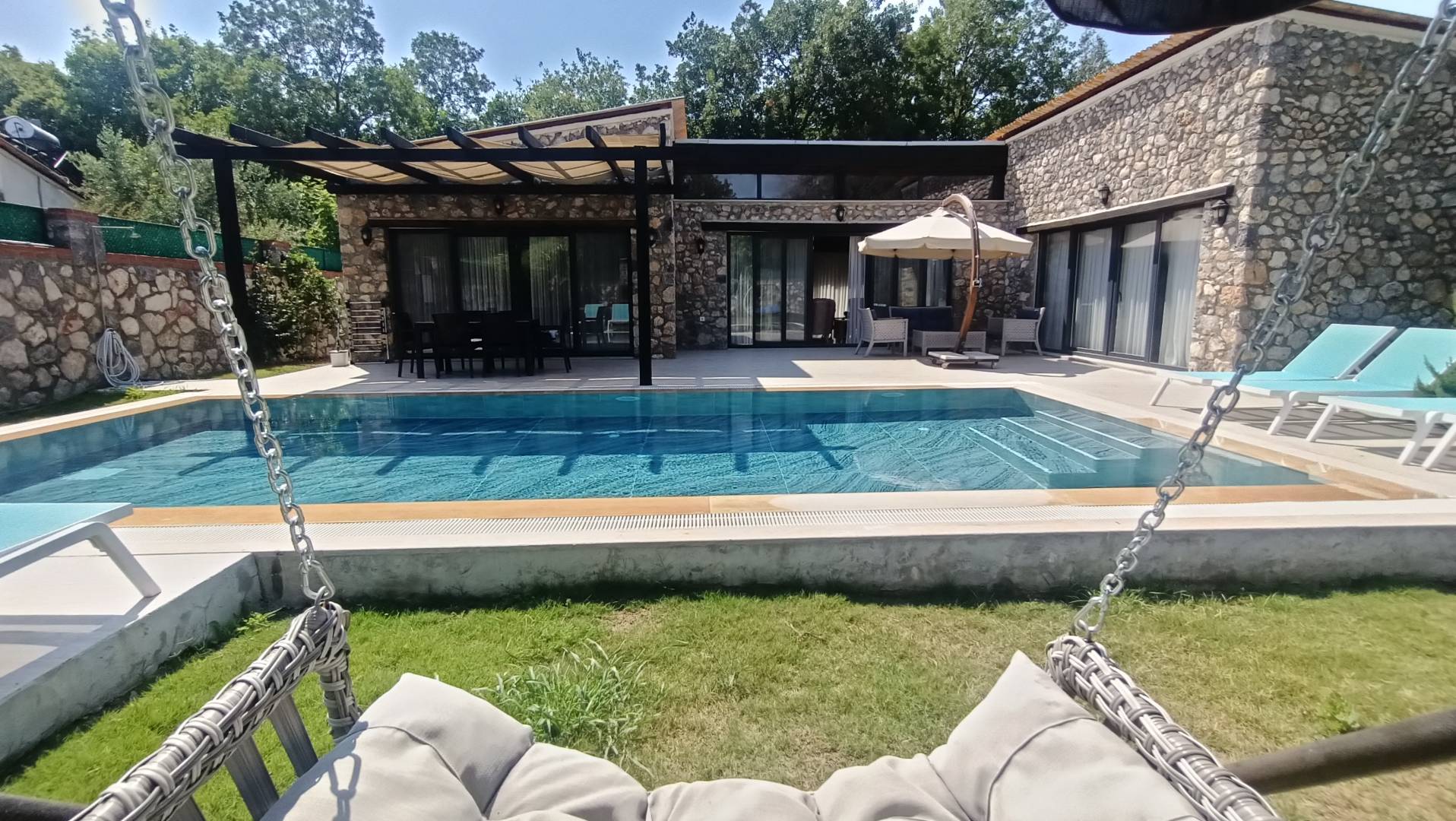 Fethiye Kayaköy'de Doğa İçerisinde, Özel Havuzlu, Geniş Villa 46308 — 3