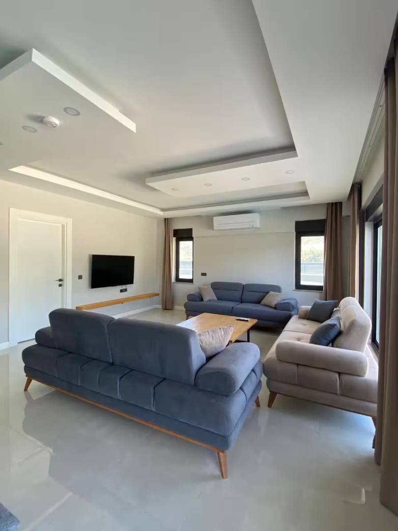 Kemer Çamyuva'da Enfes Doğa Manzaralı, Özel Havuzlu, Kiralık Villa 45767 — 9