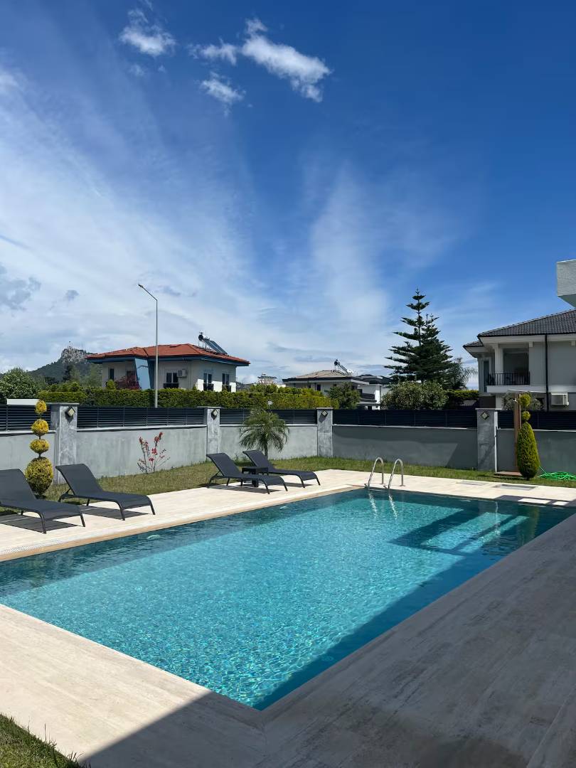 Kemer Çamyuva'da Modern Tasarımlı, Özel Havuzlu, Merkezi Villa 45766 — 7