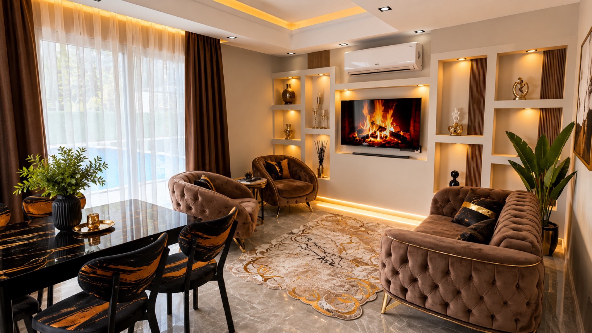 Kemer Göynük'te Çekirdek Ailelere Uygun, Özel Havuzlu, Modern Villa 42646 — 6