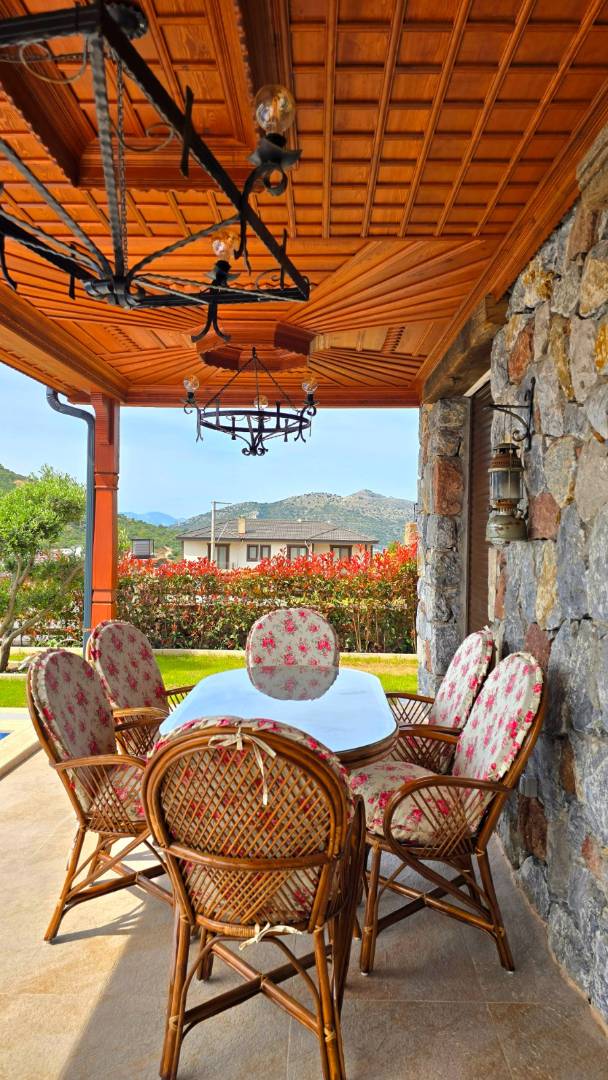 Marmaris Bozburun'da Sakin Konumda, Özel Havuzlu, Konforlu Villa 46261 — 4