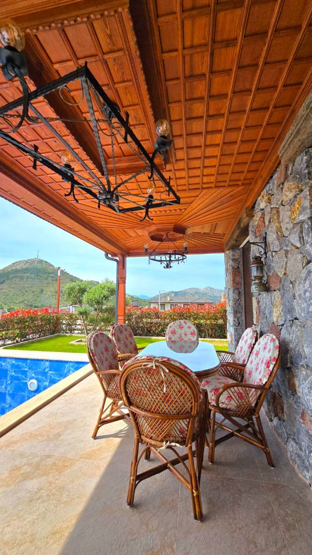 Marmaris Bozburun'da Sakin Konumda, Özel Havuzlu, Konforlu Villa 46261 — 5