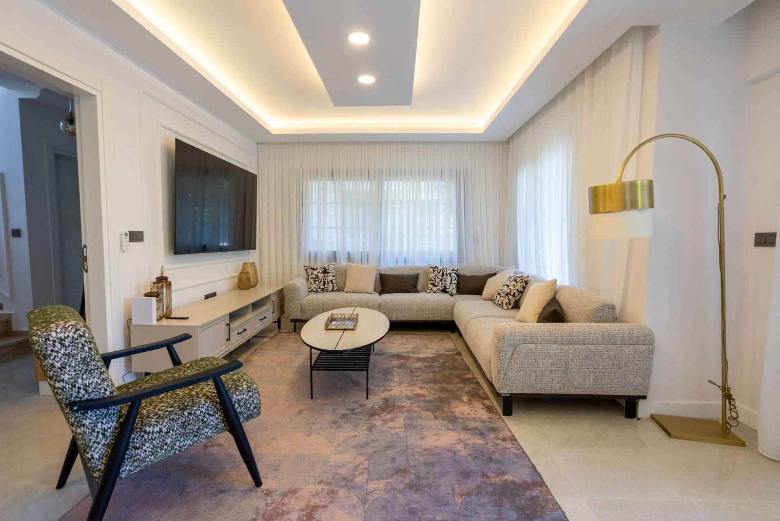 Marmaris Çamdibi'nde Merkezi Konumda, Özel Havuzlu, 6+1 Villa 46128 — 7