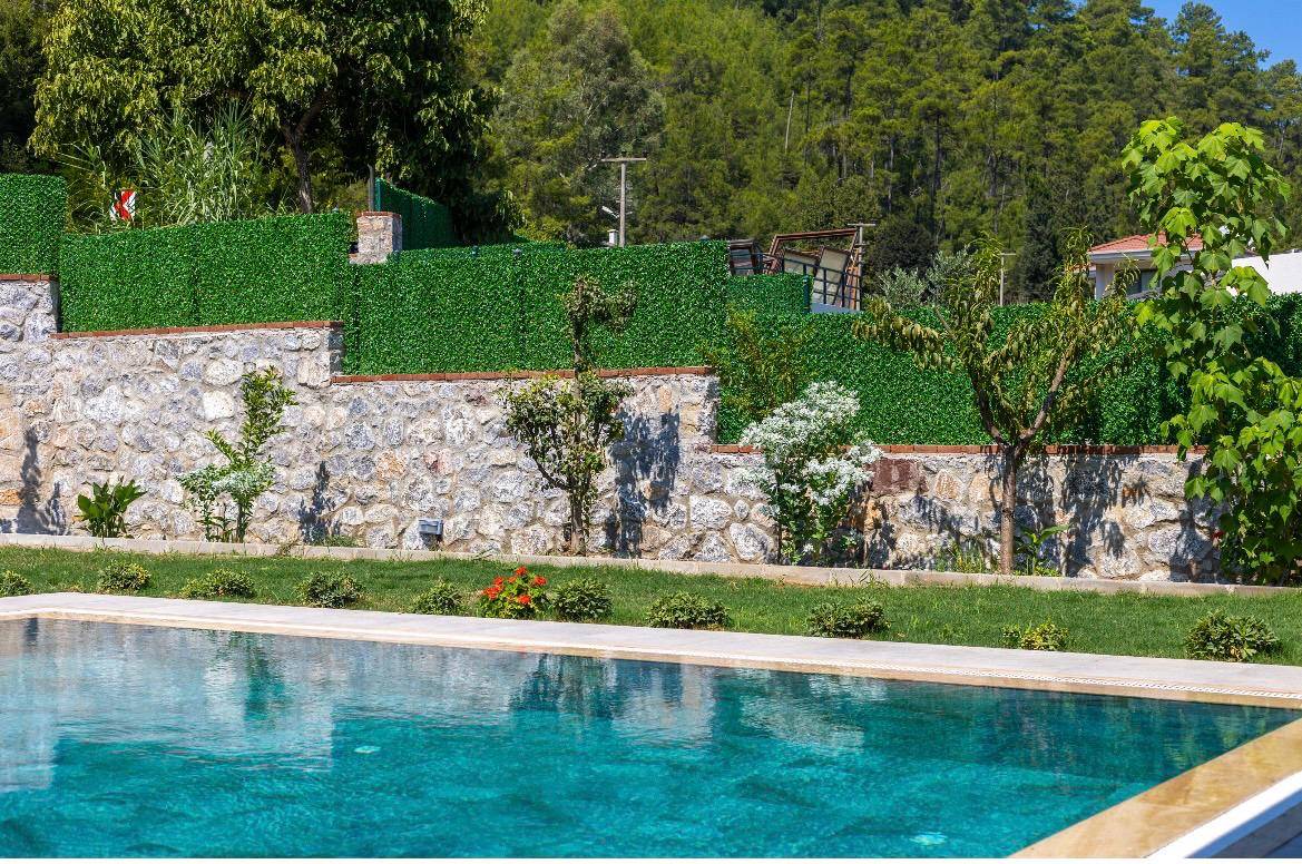 Marmaris Çamlı'da Modern Tasarımlı, Özel Havuzlu, 2+1 Villa
