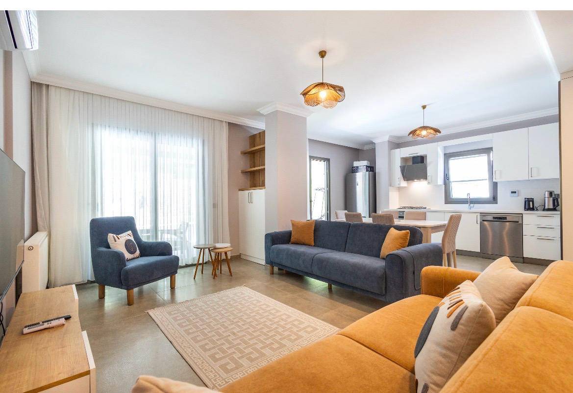 Marmaris Çamlı'da Modern Tasarımlı, Özel Havuzlu, 2+1 Villa