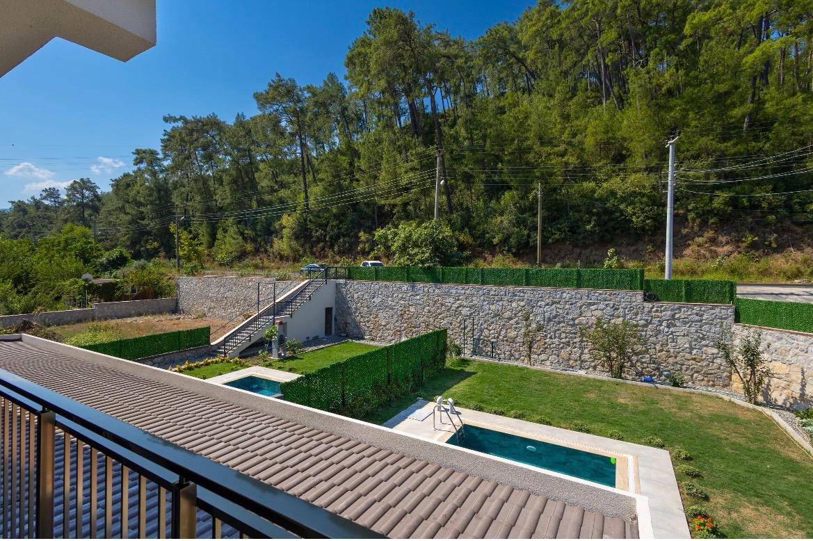 Marmaris Çamlı'da Modern Tasarımlı, Özel Havuzlu, 2+1 Villa
