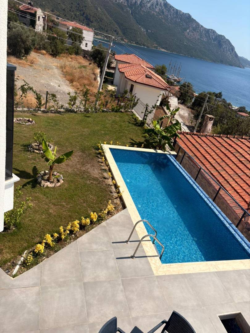 Marmaris Söğüt'de Doğa İle İç İçe, Özel Havuzlu, Ferah Villa