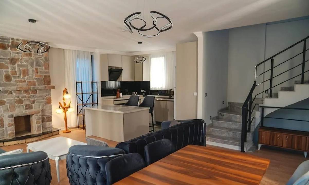 Marmaris Söğüt'te Modern Tasarımlı, Özel Havuzlu, Bahçeli Lüks Villa 46124 — 6
