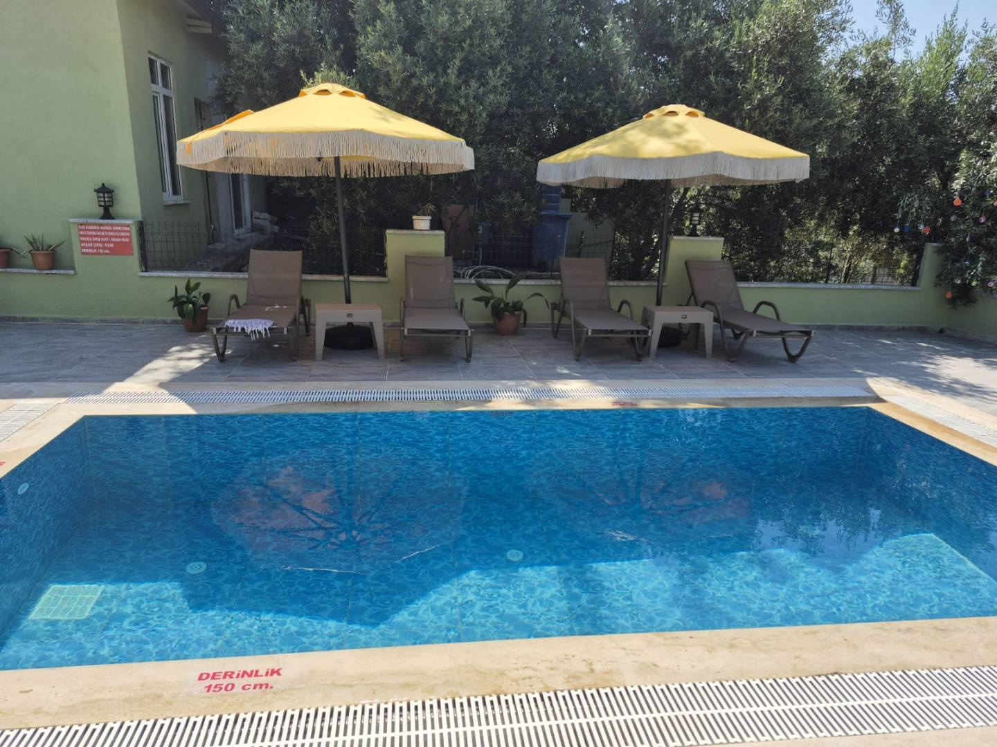 Marmaris Söğüt'te Sakin ve Ulaşılır Konumda, Özel Havuzlu, Kiralık Villa