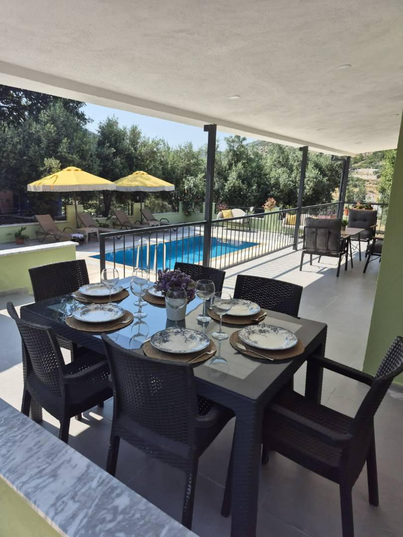 Marmaris Söğüt'te Sakin ve Ulaşılır Konumda, Özel Havuzlu, Kiralık Villa