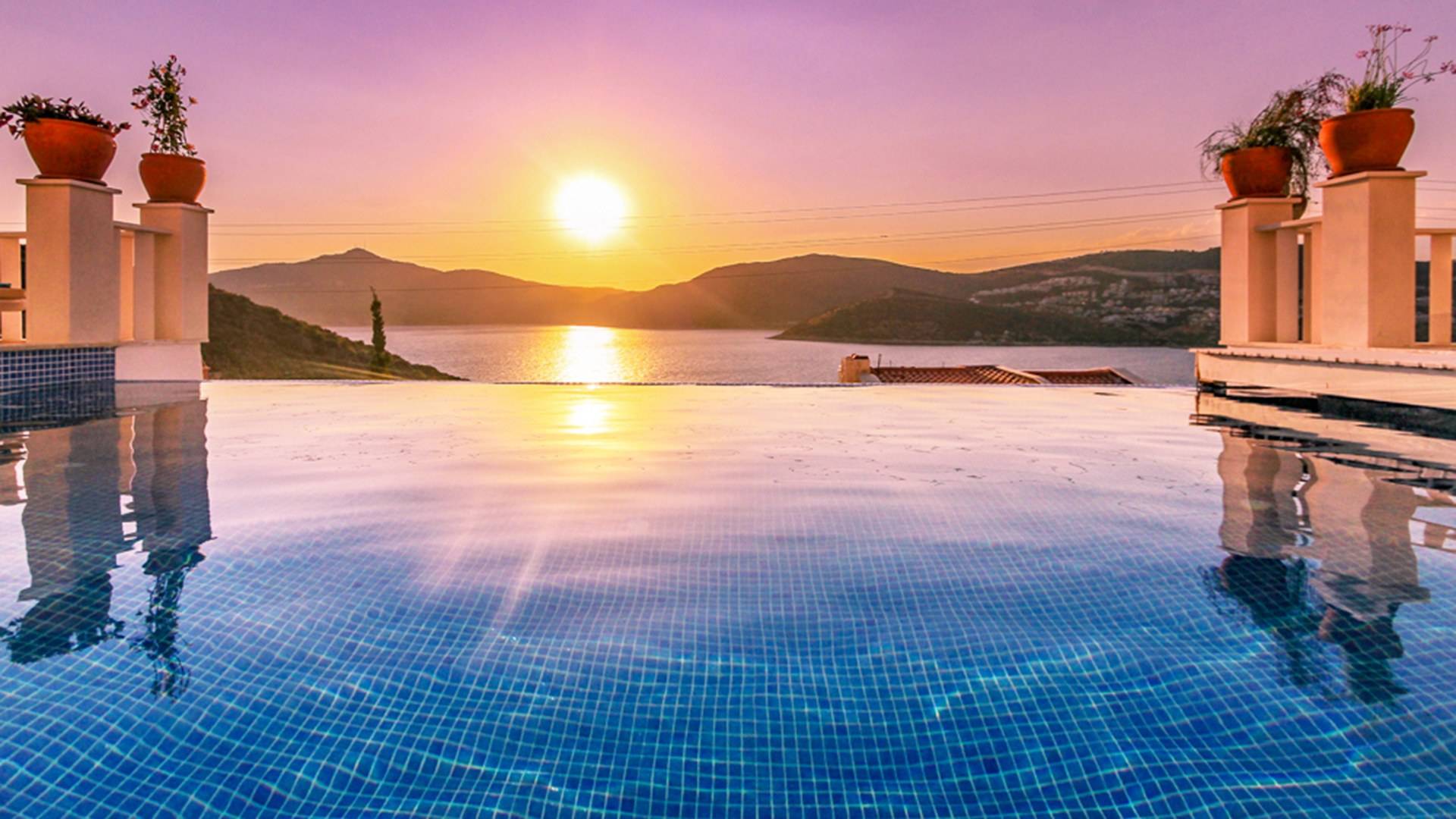 Kaş Kalkan'da Deniz Manzaralı, Özel Havuzlu, Kiralık Villa 45752 — 6