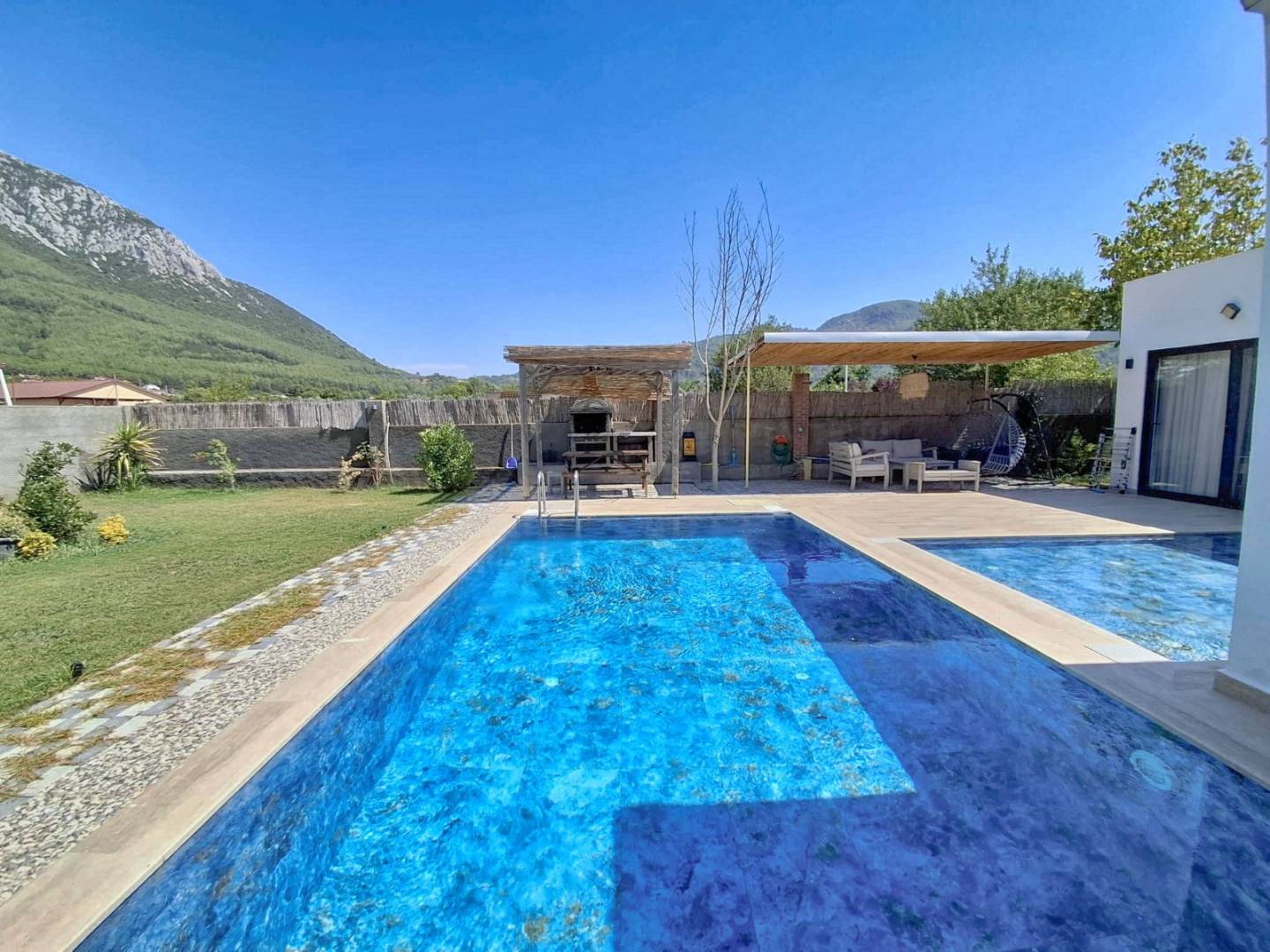 Muğla Fethiye'de Geniş Bahçeli, Özel Havuzlu, Kiralık Lüks Villa 33515 — 5