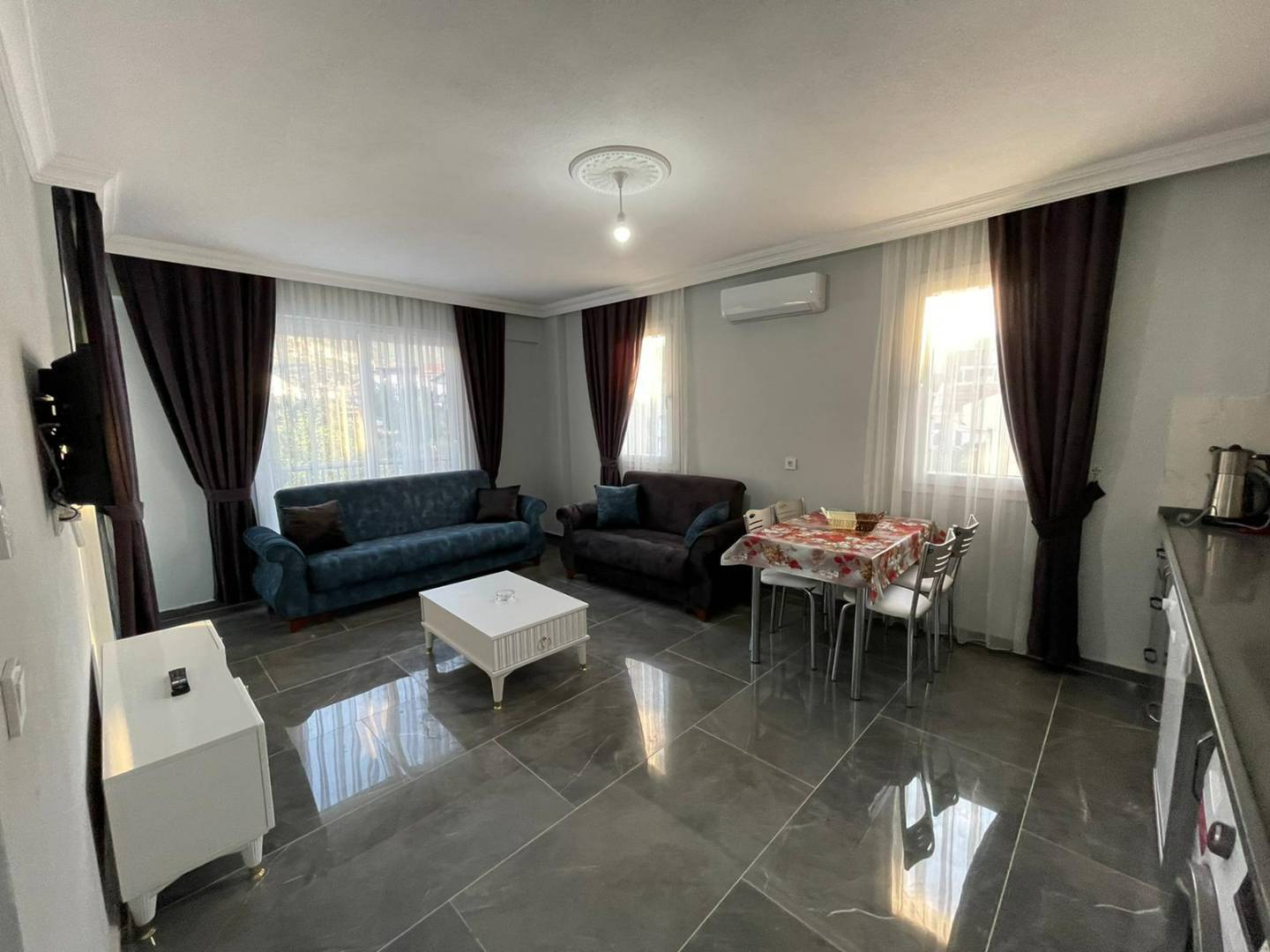 Muğla Fethiye'de Huzurun Kucağında, Ferah Tasarımlı, Konforlu Ev