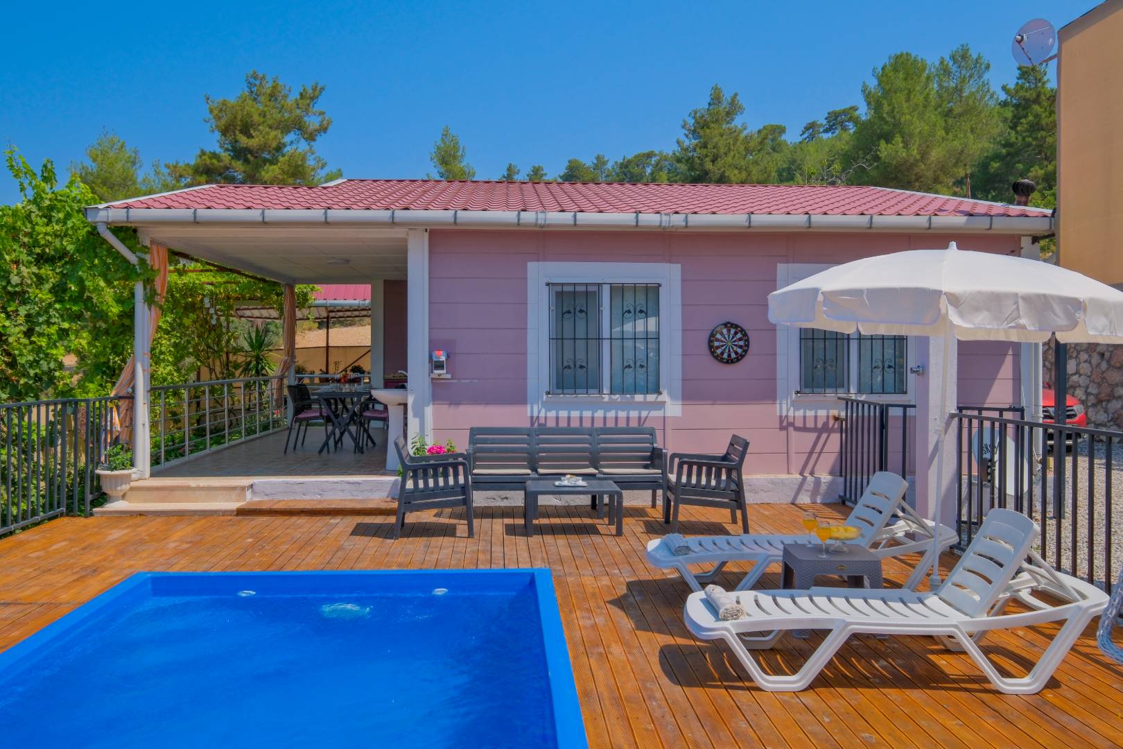 Muğla Seydikemer'de Sakin Konumda, Özel Havuzlu, Balayı Villası 45721