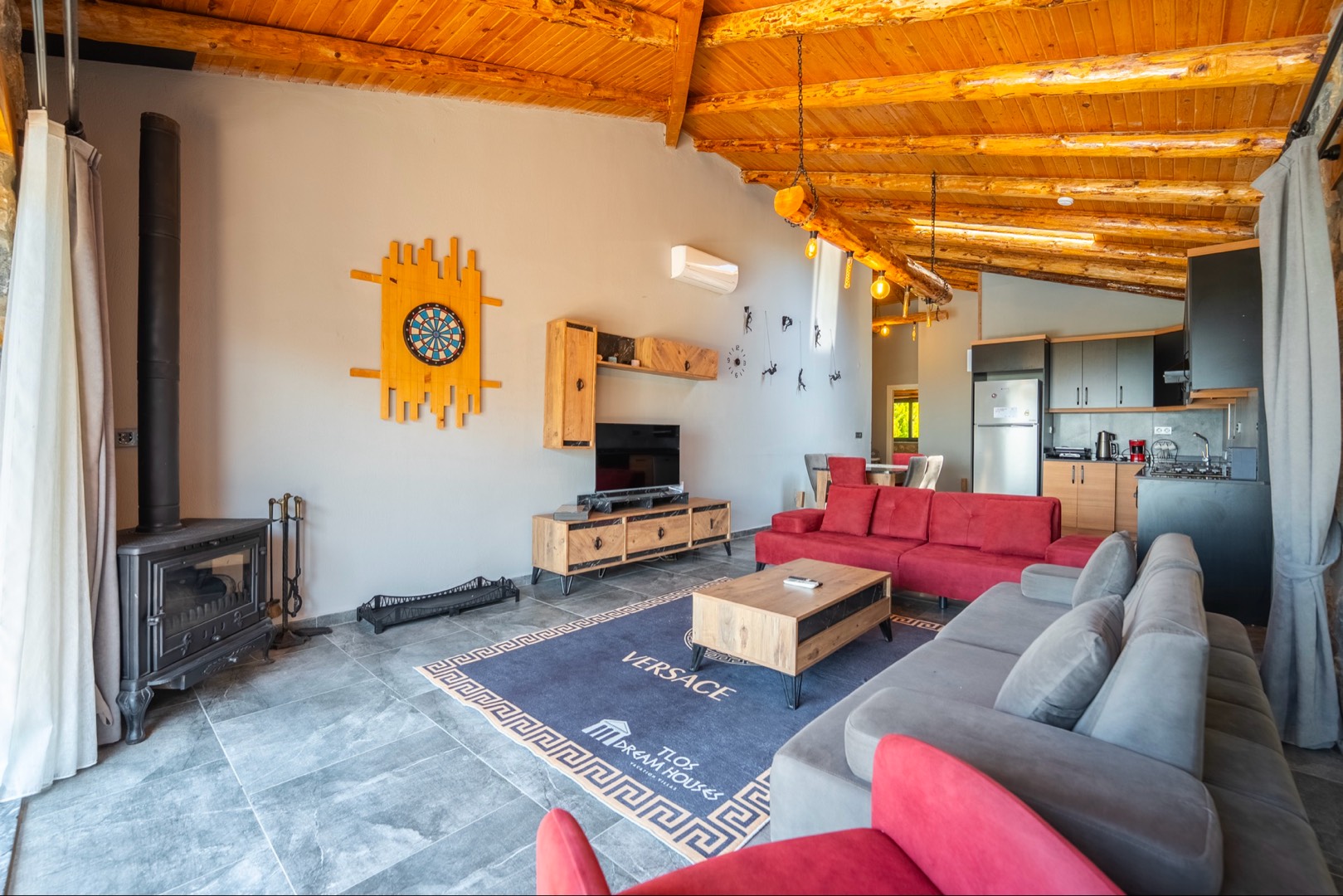 Muğla Yakaköy'de Doğa ile İç İçe, Özel Havuzlu, 3+1 Taş Villa 45270 — 6