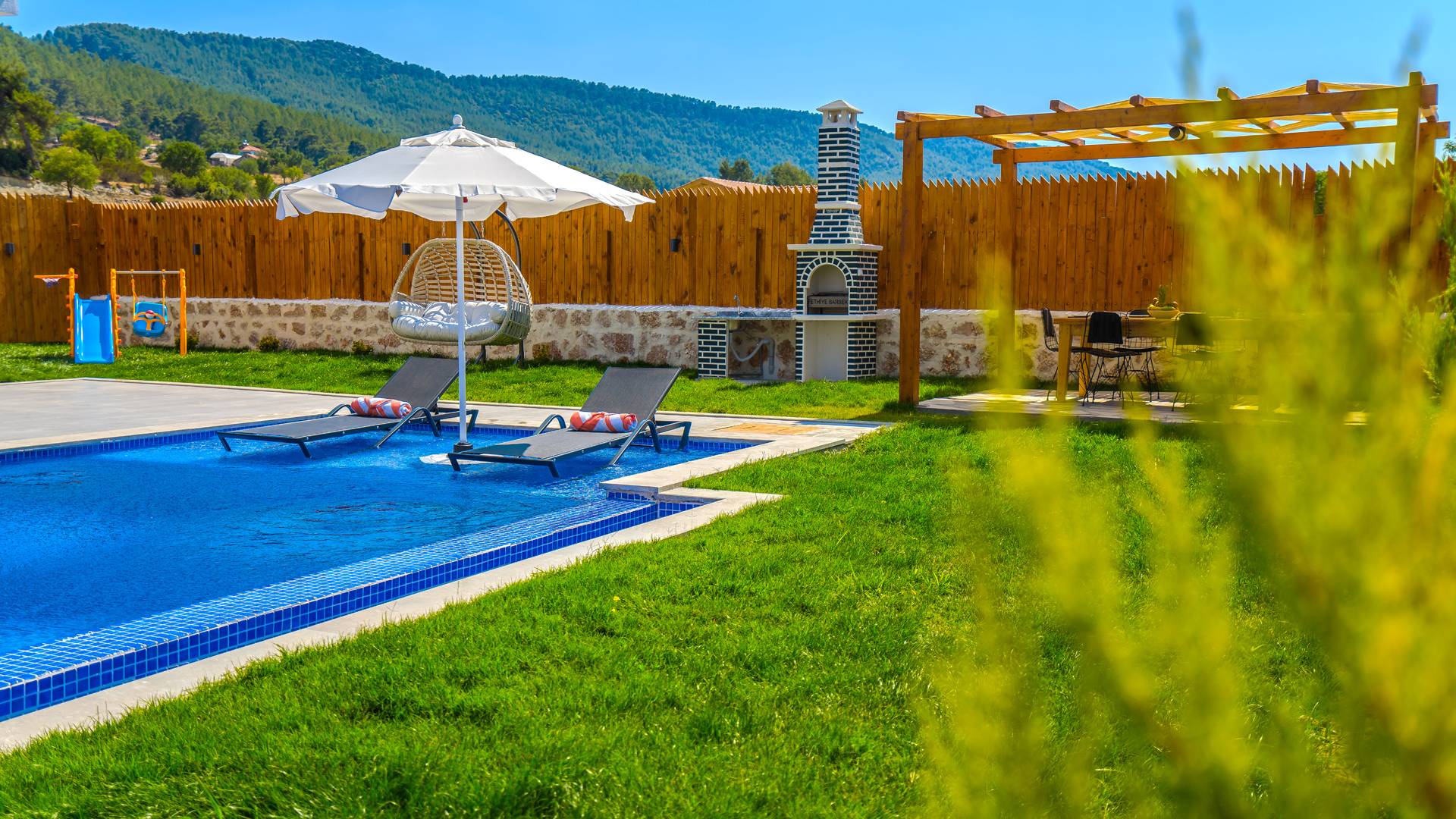 Kaş Hacıoğlan'da Geniş Bahçe İçerisinde, Özel Havuzlu, Lüks Taş Villa 45738 — 6