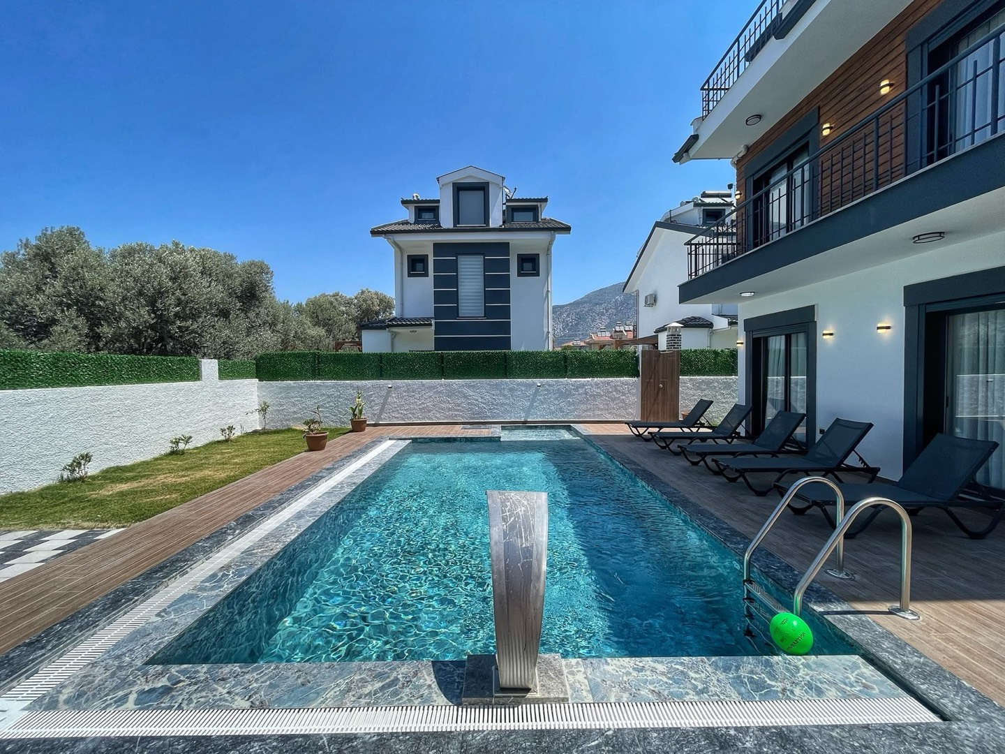 Fethiye Ölüdeniz'de Kalabalık Aileler için Uygun, Özel Havuzlu, Modern Villa 46039 — 4