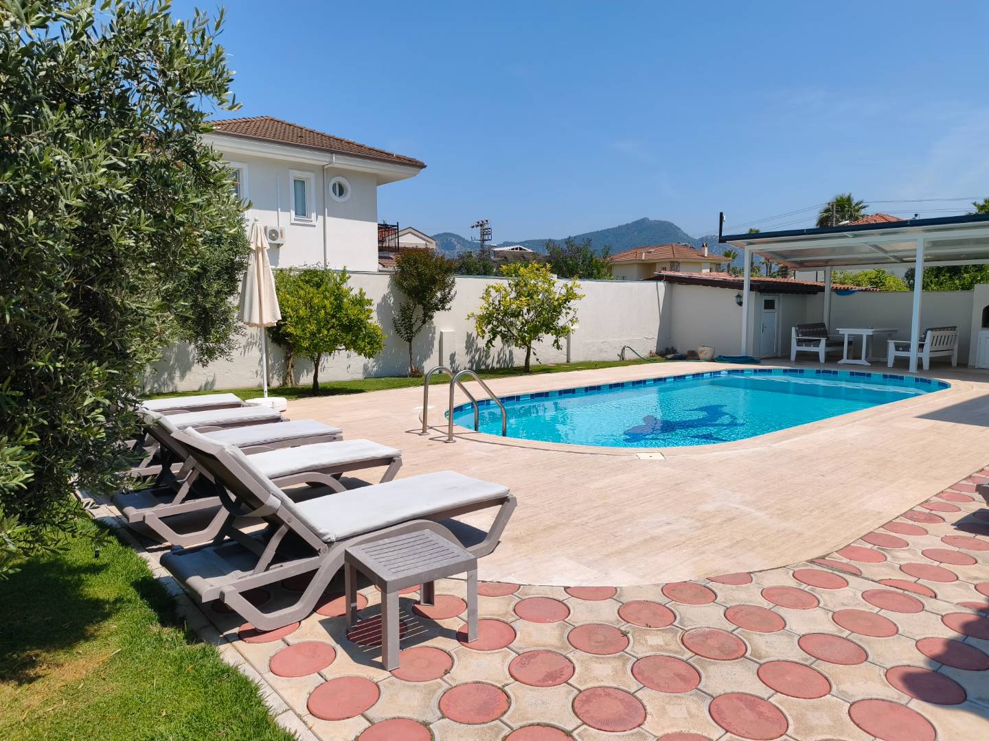 Ortaca Dalyan'da Geniş Aileler için İdeal, Özel Havuzlu, 4+1 Villa 46055 — 6