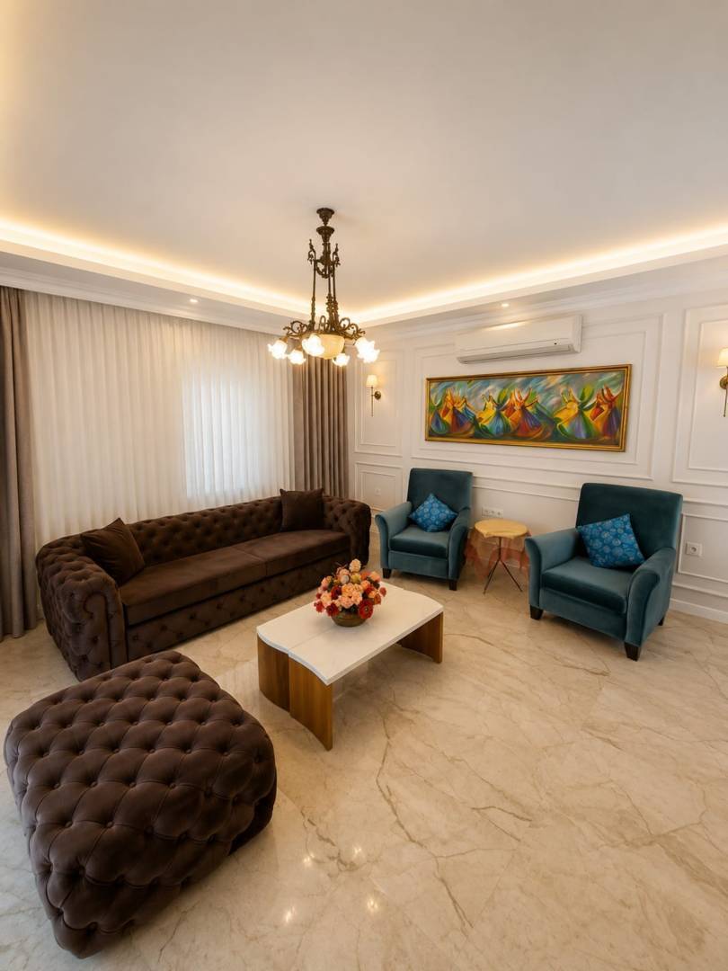 Ortaca Dalyan'da Geniş Ailelere Uygun, Özel Havuzlu, Konforlu Villa
