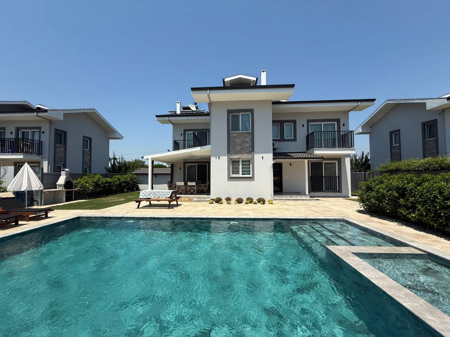 Ortaca Dalyan'da Geniş Bahçeli, Özel Havuzlu, Kiralık Villa 45824 — 4