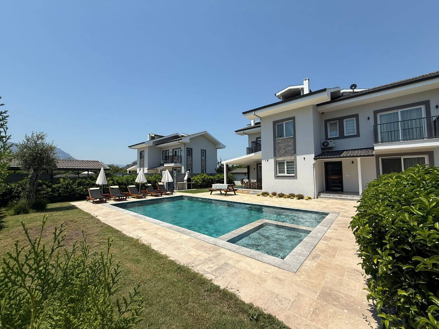 Ortaca Dalyan'da Geniş Bahçeli, Özel Havuzlu, Kiralık Villa 45824 — 5