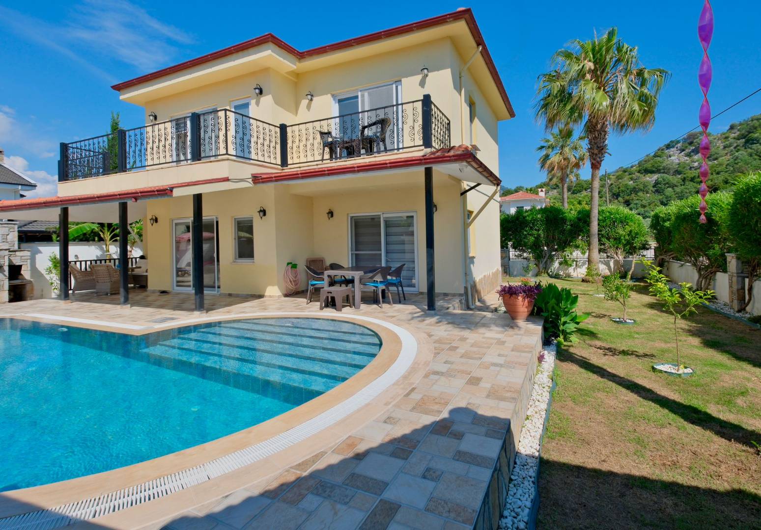 Ortaca Dalyan'da Kalabalık Ailelere Uygun, Özel Havuzlu, Ferah Villa 46389 — 4